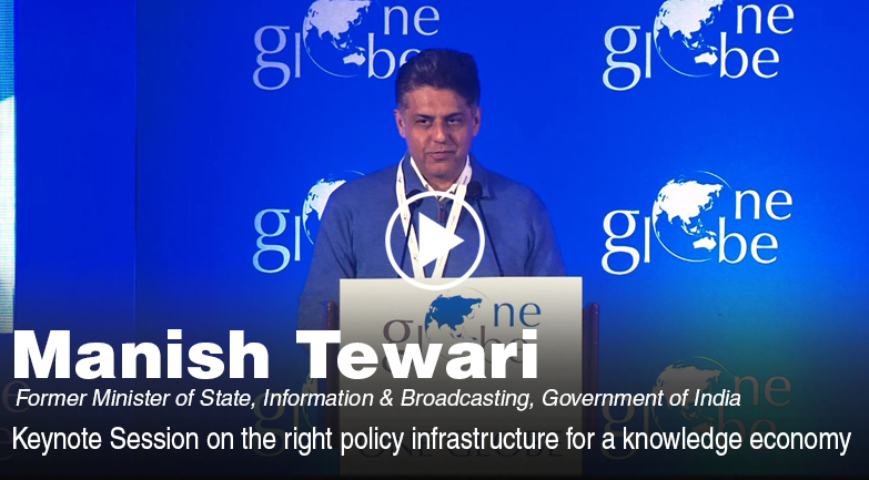 Manish Tewari, Keynote Session at One Globe Forum
