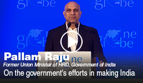 Pallam Raju On the government's efforts in making India