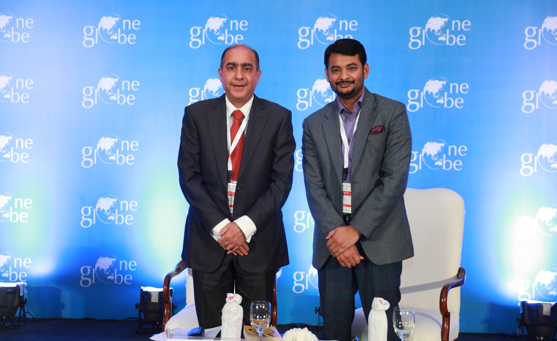 Dr. Jitendra Nath Misra, and Mr. Digvijay Singh Deo at One Globe Forum