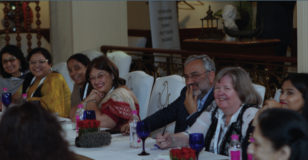 Principals of 21 schools in Delhi and other cities participated in the breakfast roundtable discussion